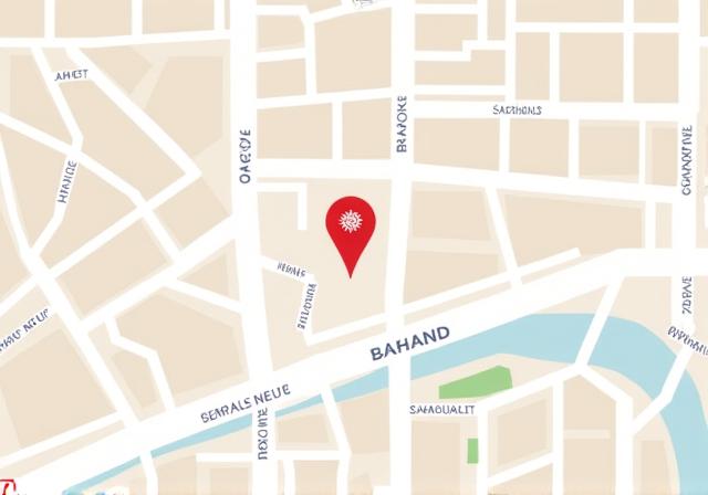 Carte montrant l'emplacement de Achelous Flowers au 7 Rue du Pont Neuf à Paris.